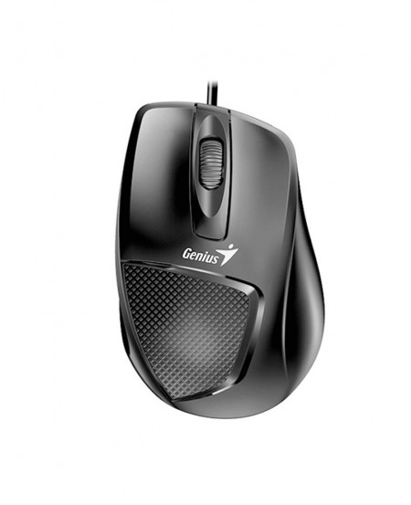 Mouse Genius DX-150X PC sau NB, cu fir, USB, optic, 1000 dpi, butoane/scroll 3/1, , negru