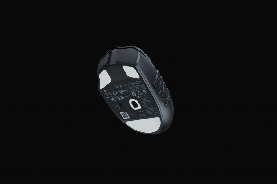 Mouse Razer Naga V2 HyperSpeed Connectivity Razer HyperSpeed Wireless (2.4GHz) Bluetooth Battery Life Up to 250 hours (on HyperSpeed Wireless) Up to 400 hours (on Bluetooth) RGB Lighting None Sensor Focus Pro 30K Optical Sensor - Img 3