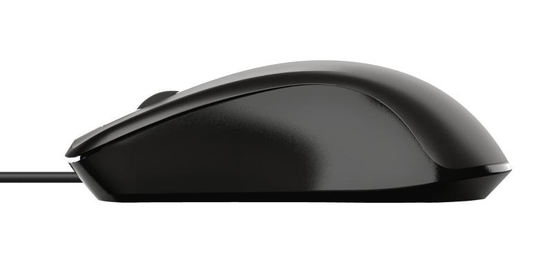 Mouse Trust cu fir, optic, rezolutie maxima 1200 DPI, negru - Img 7