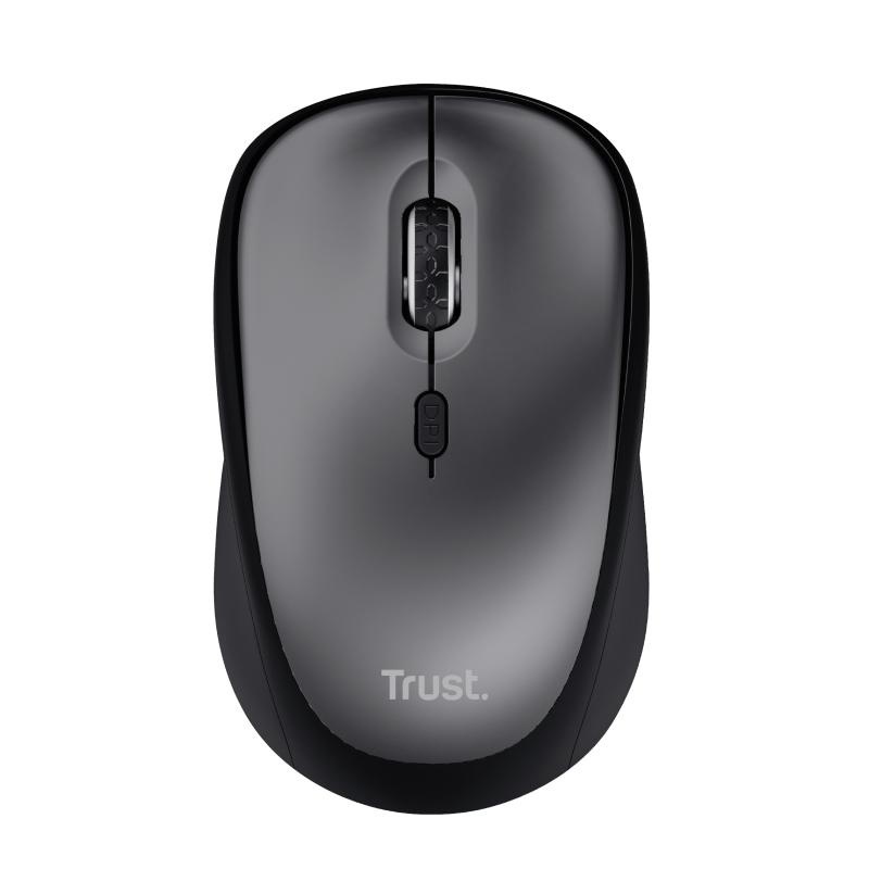 Mouse Trust Yvi+ Silent Wireless Features Power saving yes DPI adjustable yes Silent click no Gliding pads UPE Software no Sensor DPI 800, 1600 Max. DPI 1600 dpi Sensor technology optical Control Grip type claw Left-right handed use right-handed - Img 7