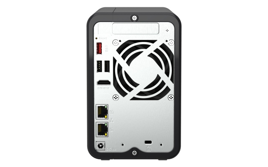 NAS QNAP 264 2-Bay, CPU Intel Celeron N5105/N5095 4-core/4-thread Processor, RAM 8 GB DDR4 (onboard, not expandable), HDD 2 x 2.5"/3.5" SATA 6Gbps + 2 x M.2 2280 PCIe Gen 3 x1 SSD slots (neincluse), LAN: 2 x 2.5GbE (optional 10GbE expansion via a PCIe - Img 2