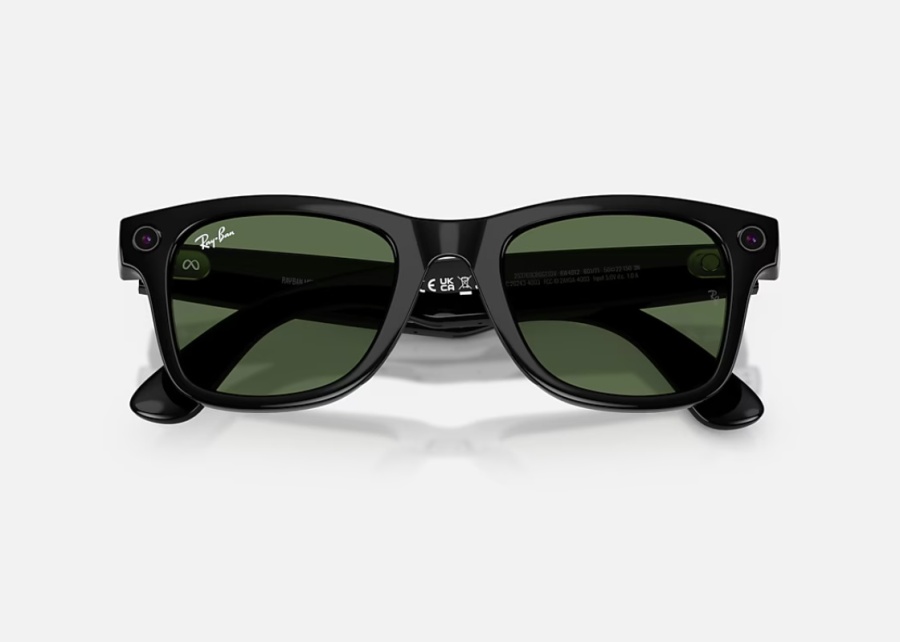 ORW4012 META WAYFARER High Bridge Fit - Shiny Black - G-15 Green Gen 2 - Img 4