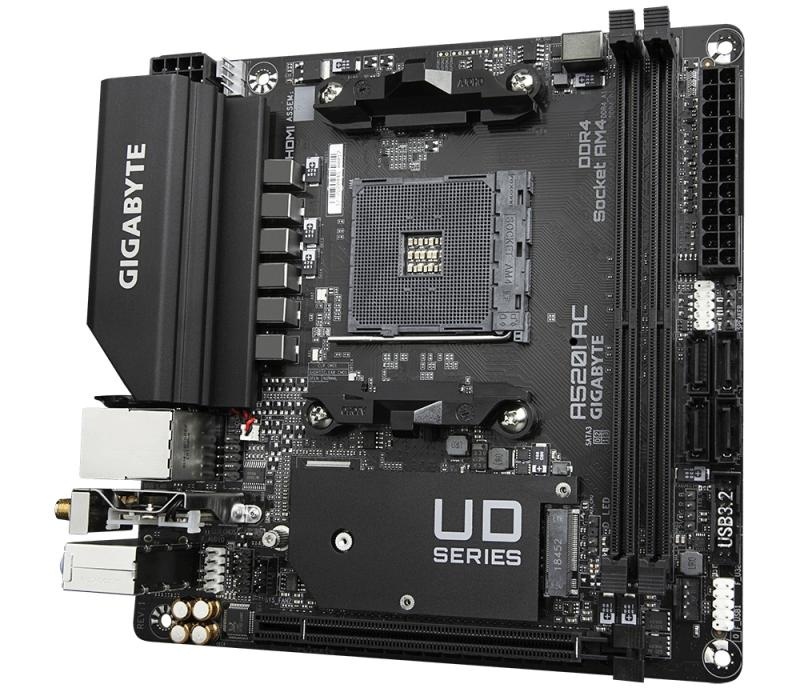 Placa de baza Gigabyte A520I AC AM4 DDR4 - Img 8