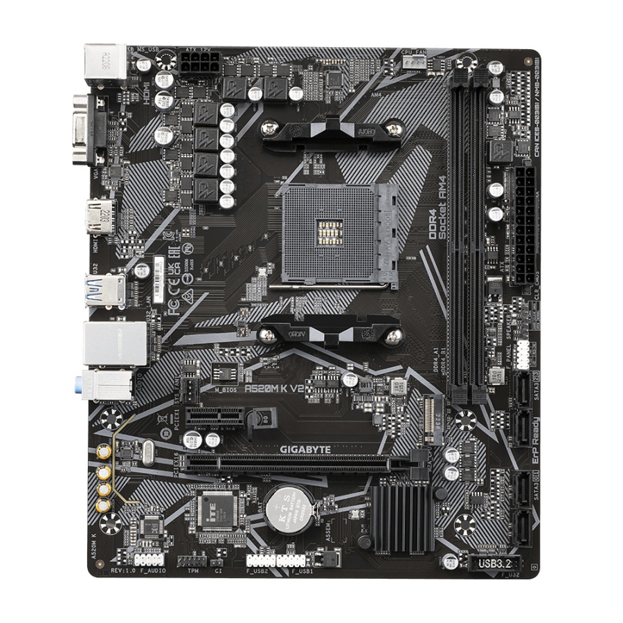 Placa de bază Gigabyte A520M K V2 AM4 - Img 2