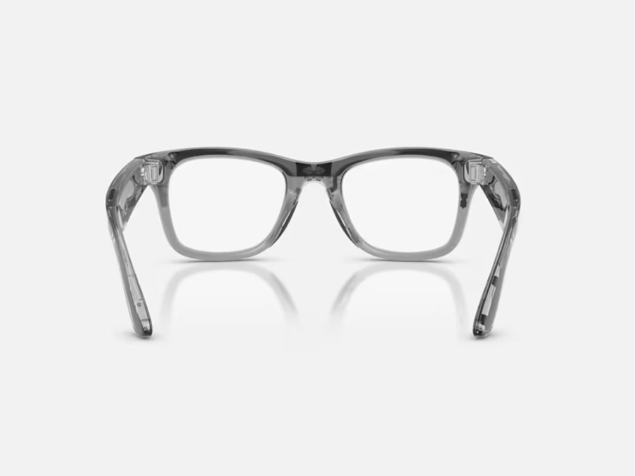 Ray-Ban Meta Wayfarer Gen 2 High Bridge FIT Transparent Grey Clear/Sapphire Transitions 50 - Img 2