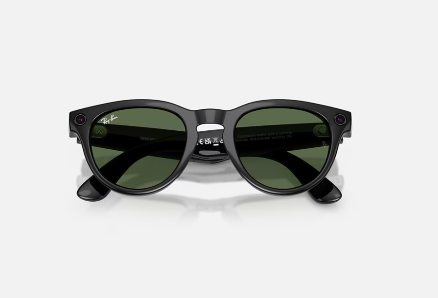RayBan Meta HEADLINER Low Bridge Fit - Shinny Black - G-15 Green GEN2 - Img 5