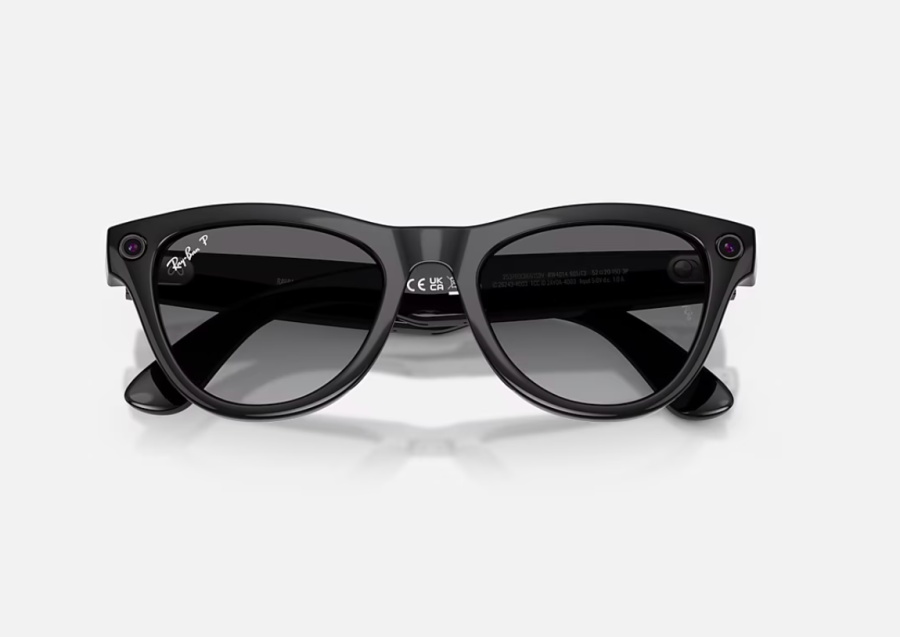 RayBan Meta SKYLER High Bridge Fit - Shinny Black - Graphite Gen2 - Img 5