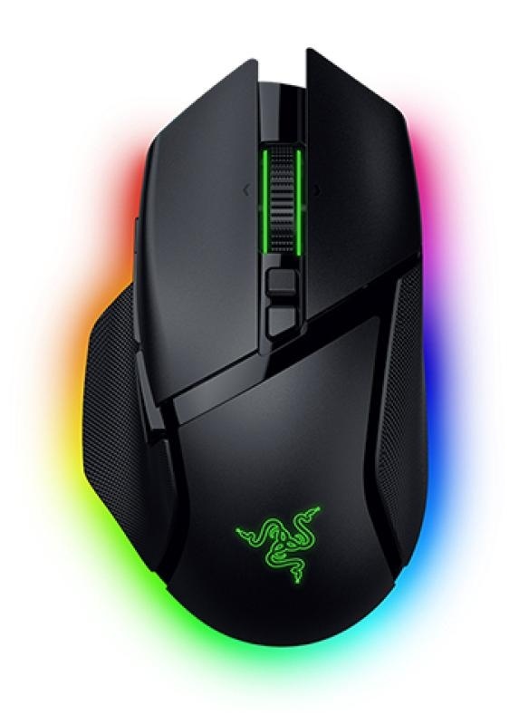 Razer Basilisk V3 35K, wireless, bluetooth, rezolutie maxima 35000 DPI, 11 butoane programabile, autonomie pana la 140h (mod wireless, miscare constanta la 1000Hz), pana la 210h (mod bluetooth), iluminare Razer Chroma™ RGB, senzor Focus Pro 35K Optical - Img 6