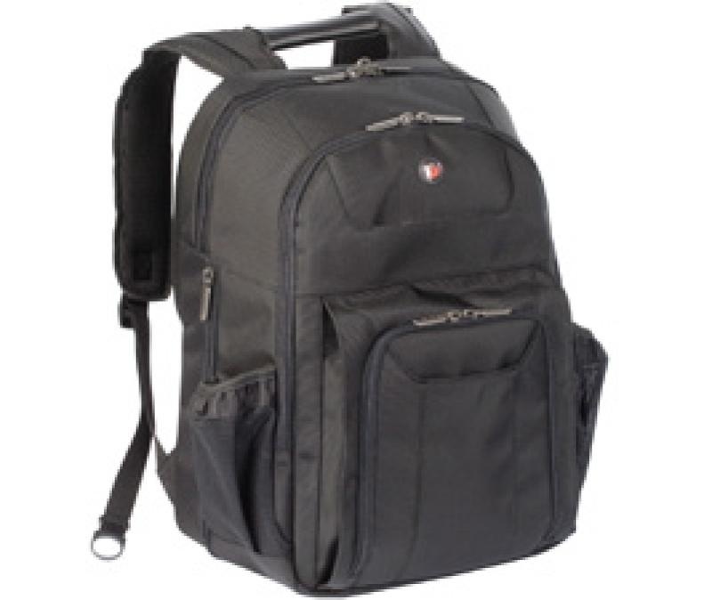 Rucsac laptop Corporate Traveller, pentru laptopuri de 15.6" sau mai mici, capacitate 27-30 de litri, material poliester, dimensiuni: 35 x 21.5 x 50 cm, dimensiune compartiment laptop: 38.7 x 2.5 x 26.5 cm, greutate 1.46 kg, negru - Img 2