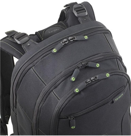 Rucsac notebook Targus, TBB013EU, 15-15.6", Black, Material rezistent, multiple buzunare, EcoSpruce - Img 8