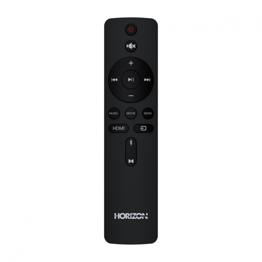 SOUNDBAR HORIZON HAV-S5950W / System 2.1 / Max Audio Power 160W (40W x2 + 80W) / Digital Optical / AUX (3.5mm) / HDMI-ARC (CEC) / BT 5.4 / USB Playback / DOT-Matrix Display / Remote + Button Keys / Impedance: 6Ω x2 + 4Ω / Signal to Noise Ratio (SNR): - Img 6