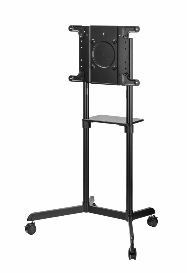 Stand TV mobil Serioux TV11-46TW, parti metalice: Cadru principal vertical, Brațele de prindere VESA, Placa de montaj TV, baza, fixarea se face cu ajutorul accesoriile incluse; dimensiuni: 920x702x1595mm, compatibilitate dimensiune ecran: 37"-70", - Img 3