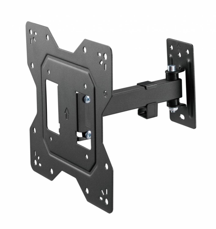 Suport TV de perete Serioux, TV68-221, compatibilitate dimensiune ecran: 23"-43", compatibilitate VESA:100x100, 100x200, 200x100, 200x200, greutate maximă suportata: 30kg, distanta fata de perete: 56~204mm, inclinare: ＋5°～-8°, pivotare: +90°~-90° - Img 3