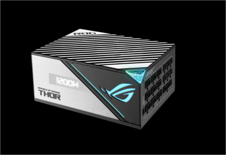 Sursa Asus ROG THOR 1200P2 Gaming, 1200 Wati full-modulara, 80Plus Platinum, Eff 92%, PFC Activ, ATX12V, OLED Display, 1x 135mm Fan