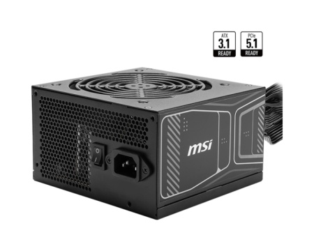 Sursa MSI MAG A850GN PCIE5 850W 80 PLUS GOLD, Active PFC, Protectii OCP / OVP / OPP / OTP / SCP, ATX
