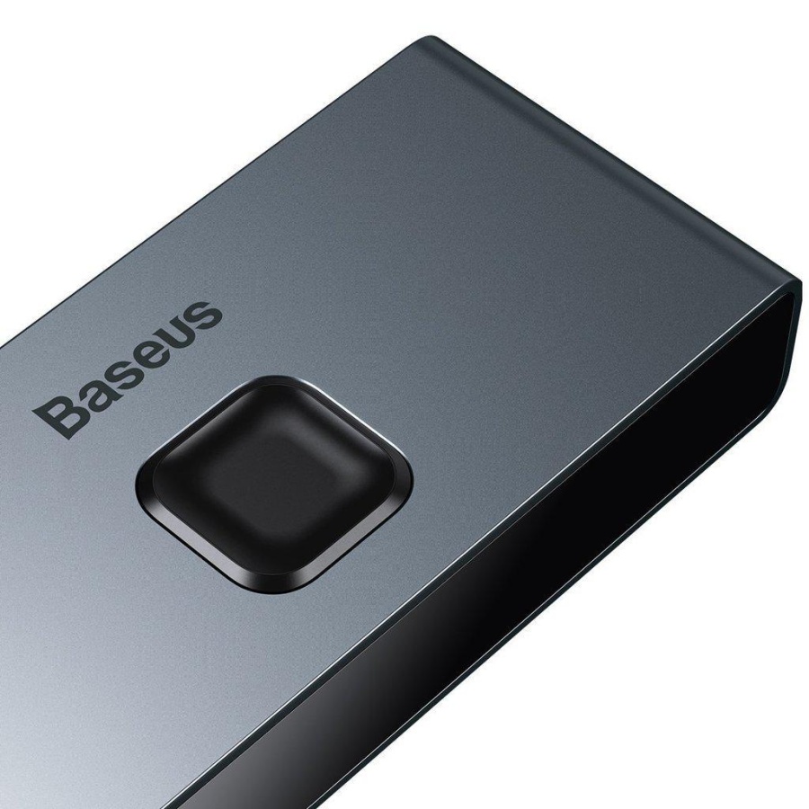 Switch video Baseus Matrix, HDMI bidirectional – 2x HDMI 4K / 30 Hz, gri - Img 5