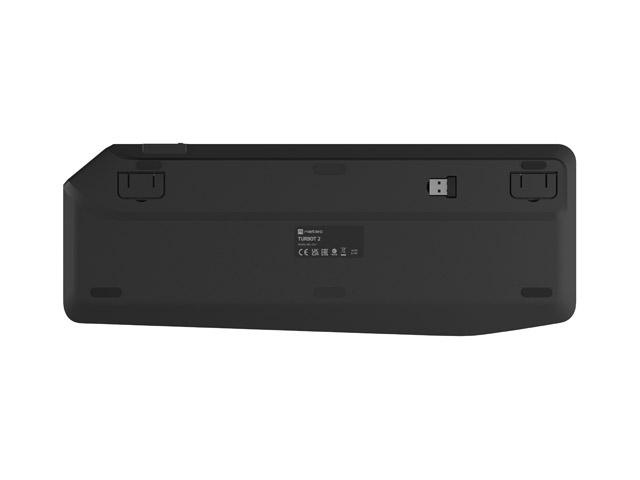 Tastatura wireless Natec TURBOT 2, material taste ABS, numar taste 90, mecanism taste X-Scissors, toucpad pentru smart TV inclus, negru - Img 7