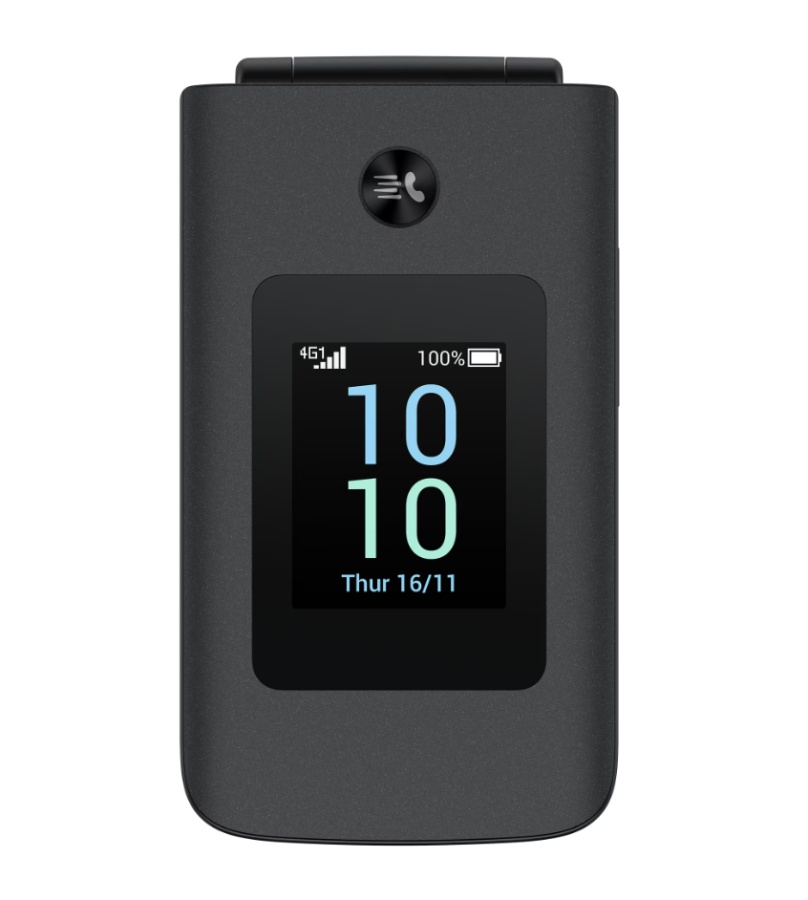 Telefon mobil pliabil TCL OneTouch 4043D, 3.2", 48MB RAM, 128 MB, 4G LTE, Dual SIM, Unisoc T107, Gri - Img 11