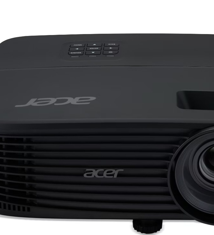 Videoproiector Acer X1229, XGA 1024* 768, up to WUXGA 1920*1200, 4.800 lumeni, 4:3/ 16:9, 20.000:1, dimensiune maxima imagine 300'', distanta maxima de proiectie 12m, boxa 3W, lampa 5.000 ore/ 20.000 ore ExtremEco, 2.4 kg, D-sub, composite video, 2*HDMI, - Img 3