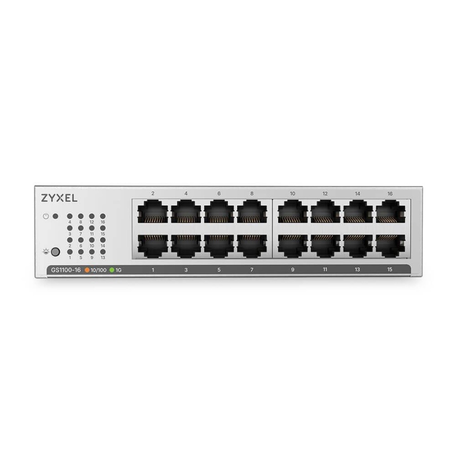 ZYXEL GS1100-16 16-PORT GBE UNMG SWITCH - Img 3