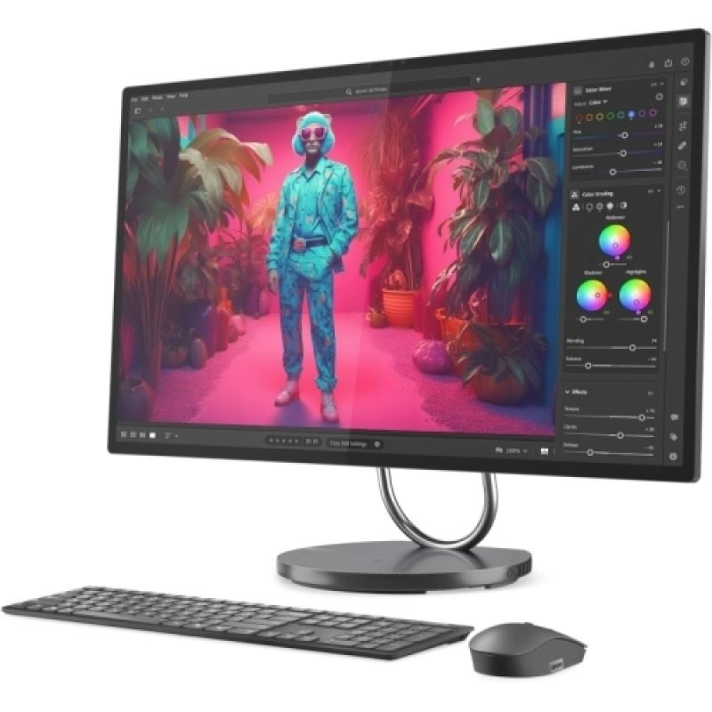 All-in-One Lenovo Yoga AIO 32ILL10 31.5" UHD (3840x2160) IPS 495nits, 97% DCI-P3, 3-side Borderless, DisplayHDR™ 600, Intel® Core™ Ultra 7 256V, 8C (4P + 4LPE) / 8T, Max Turbo up to 4.8GHz, 12MB, video Integrated Intel® Arc™ Graphics 140V, RAM 1x 16GB - Img 11