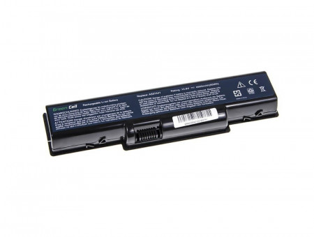 Baterie compatibila extinsa Green Cell pentru laptop Acer Aspire 2430 2900 2930 4220 4530 4540 4710 4715 4730 4740 4920 4937 5542 5738 5740, model Acer AS07A31 AS07A32 AS07A41 AS07A42 AS07A51 AS07A52 AS07A71 AS07A72 AS07A73 AS07A75