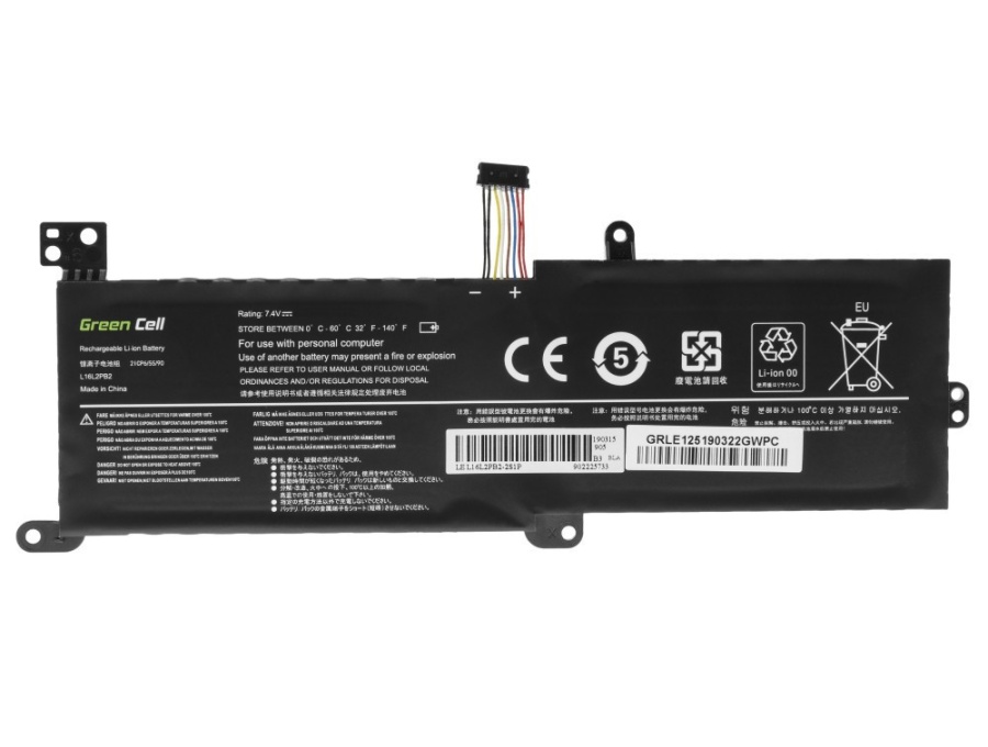 Baterie compatibila Green Cell pentru laptop Lenovo IdeaPad 130-14IKB 130-15IKB 3-14IGL05 3-14IIL05 320-17IKB 330-14IKB S145-14IIL V14-ADA V15-IGL V320-17ISK, model Lenovo FRU 5B10M86148 5B10Q41213 L16C2PB1 L16S2PB1 L17M2PB7 - Img 2