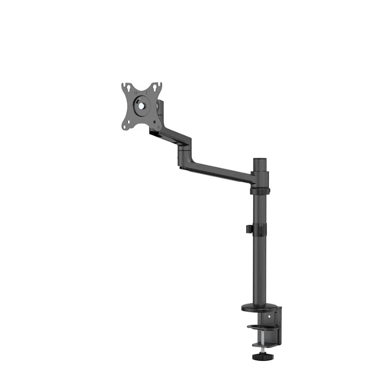 Brat monitor Neomounts DS60-425BL1; pentru display-uri cu diagonale 17"-27", sistem de prindere VESA 75x75~100x100, greutate maxima suportata 8kg, tilt +90°, -30°, swivel +90°, -90°, rotate +360°, distanta fata de perete 128-459mm; inaltime reglabila - Img 3