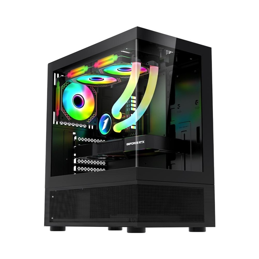 Carcasa 1STPLAYER MI7-A Mid Tower ARGB NEGRU - Img 6