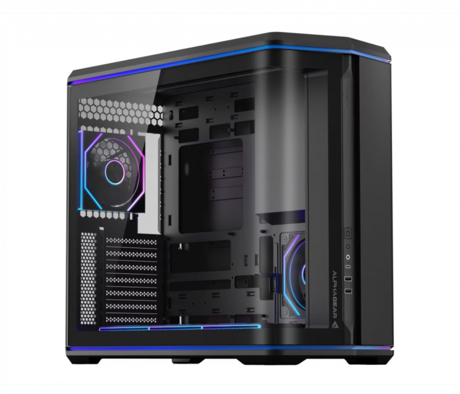Carcasa ALPHAGEAR Nebula ARGB, Mid Tower, Black - Img 2