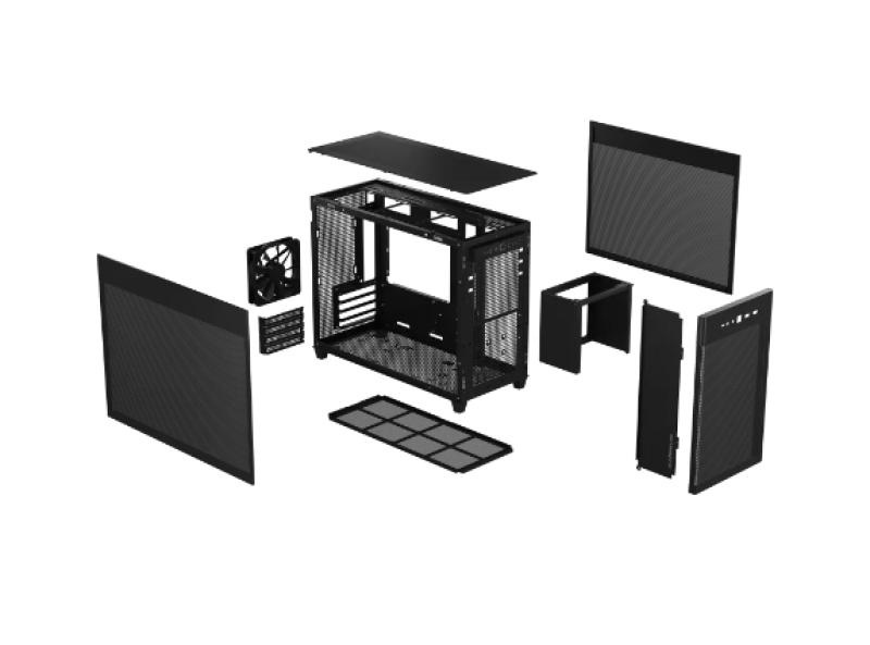 Carcasa Asus AP201 Mesh Black mATX Small Tower - Img 7