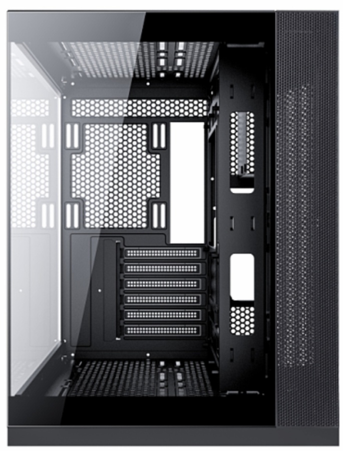 Carcasa gaming Serioux Shadow, fara sursa, tip middle tower, USB2.0x+HD Audio, USB3.0, porturi rezervate pentru ventialtor: MN 2x120mm ventilatoare ARGB (incluse), spate:1x120mm ventilator RGB (inclus), sus 3x120mm/2x140mm, controler 4 porturi, drive - Img 4