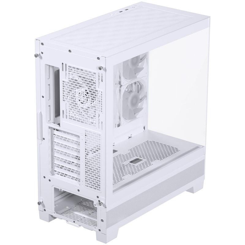 Carcasa PHANTEKS XT VIEW Mid Tower DRGB ALB, Tempered Glass, Sloturi Expansiune 7, Drive Bays: 2x 3,5" 5x2,5", Ventilatoare Suportate: 7 (spate: 1x120mm sau 1x140mm, sus: 3x120mm sau 2x140mm, Placa intermediara: 3x120mm ), Ventilatoare incluse: 3(fata: - Img 6