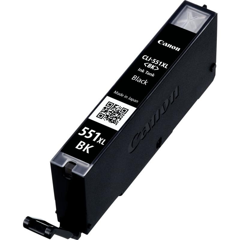 Cartus cerneala Canon CLI-551XL, black, capacitate 11ml, pentru Canon Pixma IP7250, Pixma IP8750, Pixma IX6850, Pixma MG5450, Pixma MG5550, Pixma MG6350, Pixma MG6450, Pixma MG7150, Pixma MX925. - Img 2