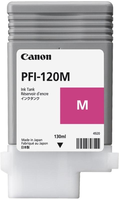 Cartus cerneala Canon PFI-120M, magenta, capacitate 130ml, pentru Canon TM 200/205/300/305. - Img 3