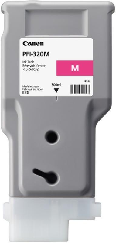 Cartus cerneala Canon PFI-320M, magenta, capacitate 300ml, pentru Canon TM 200/205/300/305. - Img 3