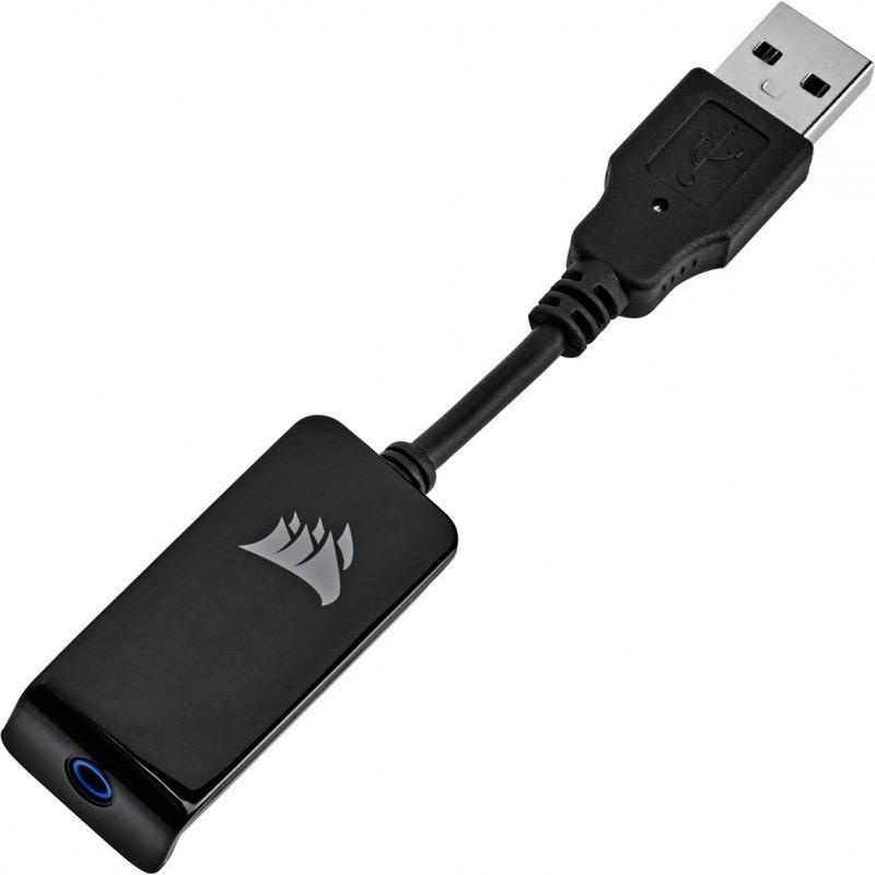 Casti cu microfon Corsair HS55 Surround 7.1, Multi-platform Gaming and Mobile, 20Hz-20KHz, 32ohm, 114db, driver 50mm, alb - Img 4