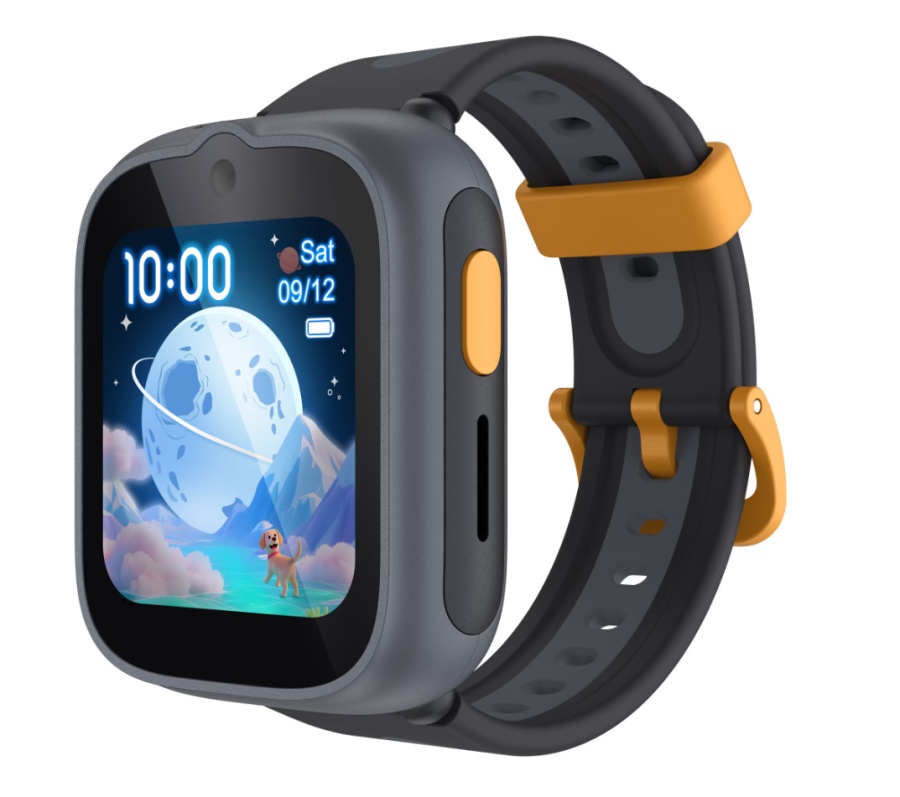 Ceas SmartWatch pentru copii TCL MOVETIME Kids Watch MT48, 1.68", 4G, GPS, IP68 2ATM, Camera 2MP, Nebula Grey - Img 2