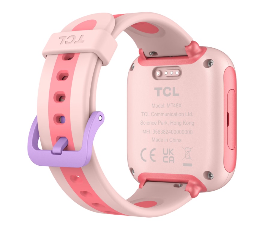 Ceas SmartWatch pentru copii TCL MOVETIME Kids Watch MT48, 1.68", 4G, GPS, IP68 2ATM, Camera 2MP, Cosmic Pink - Img 10