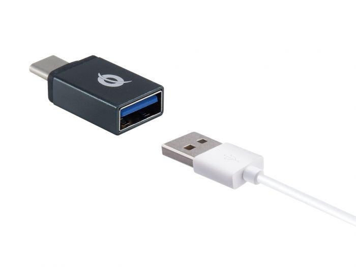 CONCEPTRONIC DONN03G USB-C to USB-A OTG Adapter 2-Pack, 10Gbps, 15 x 7 x 32 mm - Img 4
