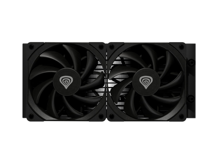 Cooler Procesor GENESIS HYDRIA 240 NEGRU, dimensiune radiator 276x120x27mm, 2 ventilatoare ARGB, Viteza ventilatoare: 500-1550 RPM, Airflow ventilatoare: 80 CFM, Suport AMD: AM4/AM5, suport INTEL: LGA 1151/1156/1150/1200/1700/1851 - Img 3