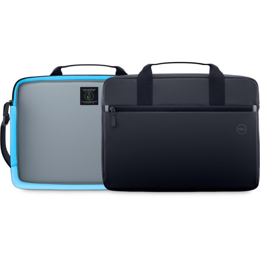 Dell Essential Briefcase 16" CC3624, Colour: Black, Notebook Compatibility:Fits most laptops with screen sizes up to 16" (max laptop dimension: 360 x 255 x 25 mm), Features:Made with solution-dyeing process for polyester that can generate up to 97% less - Img 4
