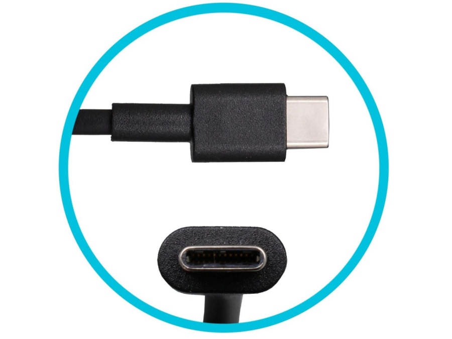 Dell Latitude 12 5285 Tablet incarcator original laptop 65W USB-C - Img 4