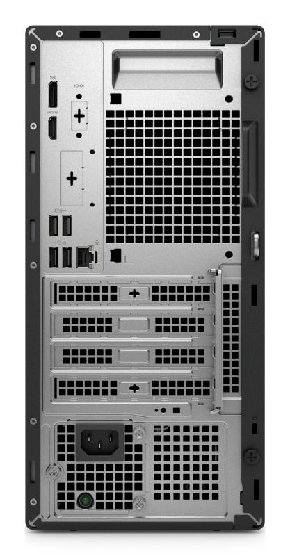 Desktop Dell PRO Tower QCT1250, L6 chassis with 180W PSU, N-1, EPEAT 2018 Registered (Silver), ENERGY STAR Qualified , Intel(R) Core(TM) i3-14100 (4 cores, up to 4.7GHz), Integrated Graphics, 8 GB: 1 x 8 GB, DDR5, up to 4800 MT/s, non-ECC, 512GB SSD, 8x - Img 5