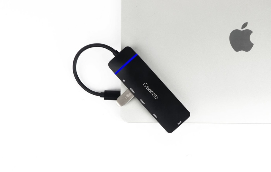 DOCK STATION GearLab GLB235420 5in1 USB-Type C HUB - Img 2
