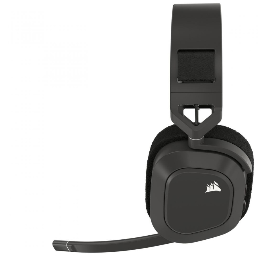 Edition HS80 MAX WIRELESS Type Wireless (RF + Bluetooth) Design Audio Intended for Computer Gaming Console Gaming Mobile Audio Controls Bluetooth/RF Button Mic Auto-Mutes When Flipped Up Power Button Volume Wheel Colour - Img 3