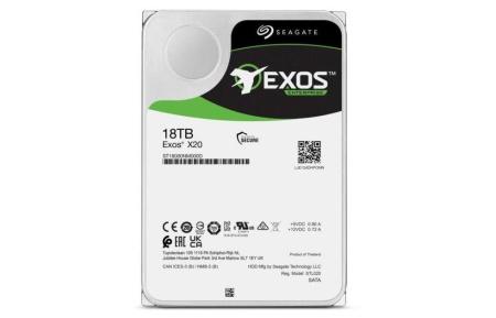 HDD intern Seagate, Exos X20, 3.5", 18TB, SATA3, 7200 RPM, 256MB