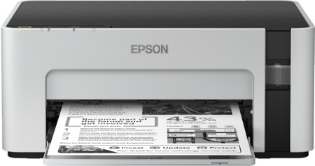 Imprimanta inkjet mono CISS Epson M1100, dimensiune A4, viteza max 32ppm, rezolutie printer 1440x720dpi, alimentare hartie 150 coli, volum maxim printare : 15000pagini/luna, interfata: USB 2.0, consumabile: Ecotank MX1xx negru XL (6k/pag.), MX1xx negru L - Img 4