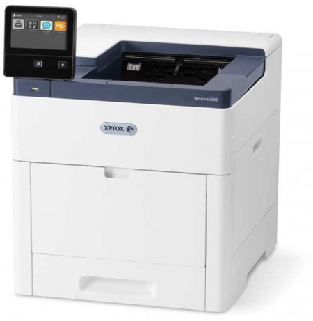 Imprimanta laser color Xerox Versalink C600V_DN, Dimensiune: A4, Viteza: 53 ppm mono si color, Rezolutie: 1200x2400 dpi, Procesor: 1.05 GHz, Memorie: 2 GB, Alimentare cu hartie standard: 700 pagini, Duplex, Limbaje de printare: PCL® 5e, 6 PDF XPS TIFF