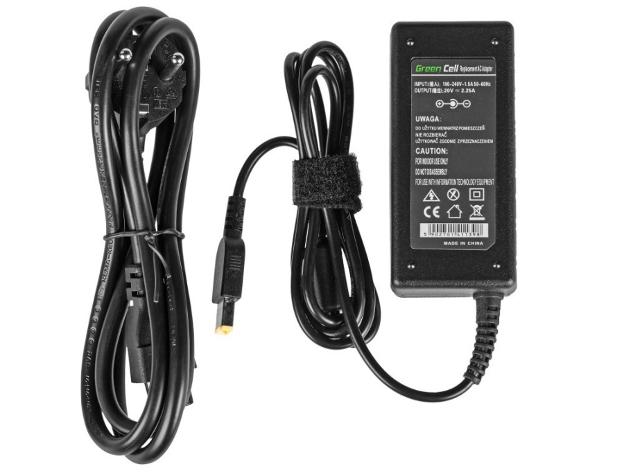Incarcator compatibil Green Cell pentru laptop Lenovo IdeaPad G400 G500s G505 G700 U330, IdeaPad Flex 10, Flex 14, Flex 15, Lenovo Thinkpad E431 E531 T431s T440s T540 X230s X240, Lenovo X1 Carbon gen 1, model ADLX45NLC3A 01FR047 00HM615 45N0293, 45W - Img 3